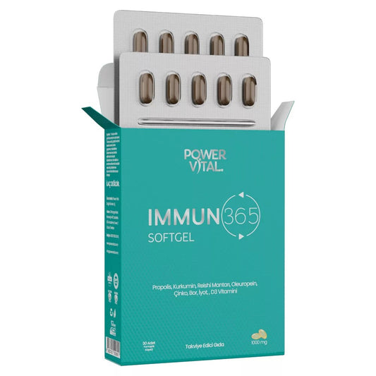 Иммун365 Софтгел с (Прополисом и Витамином D3) – 30 капсул